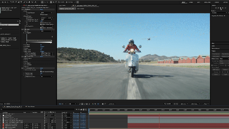Gif showing how to Monitor your work in HDR .